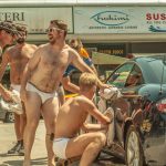 Steamworks Tighty Whitey Car Wash Event