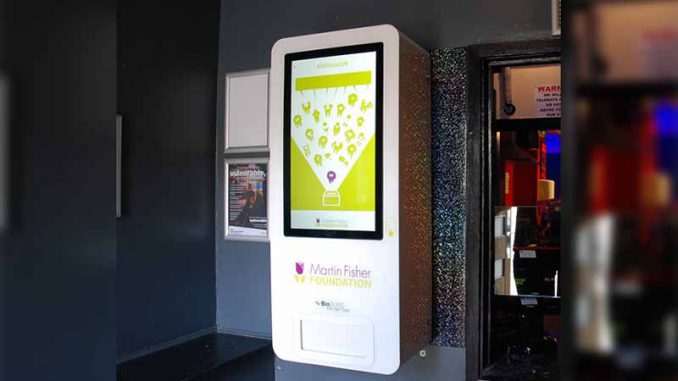 Vending Machine To Test HIV